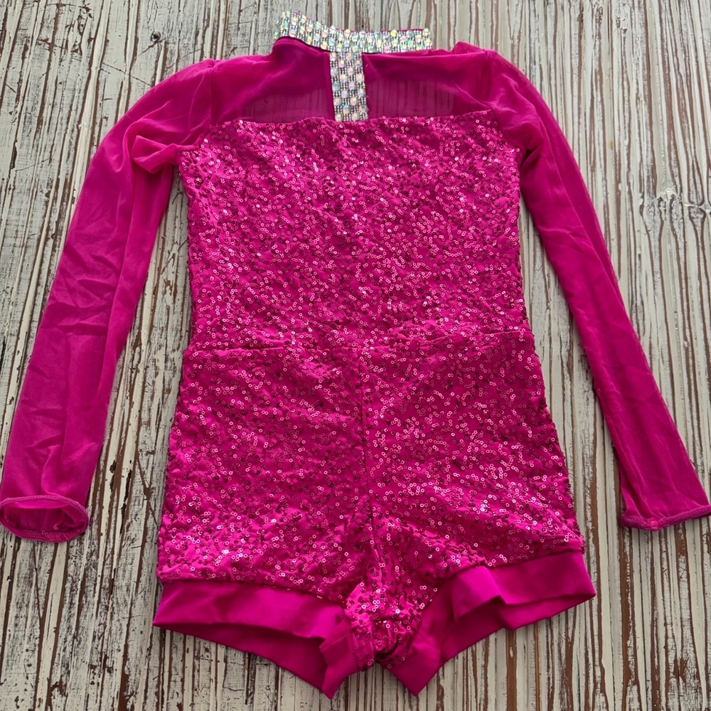 Pink Weissman Dance Costume - Medium Child